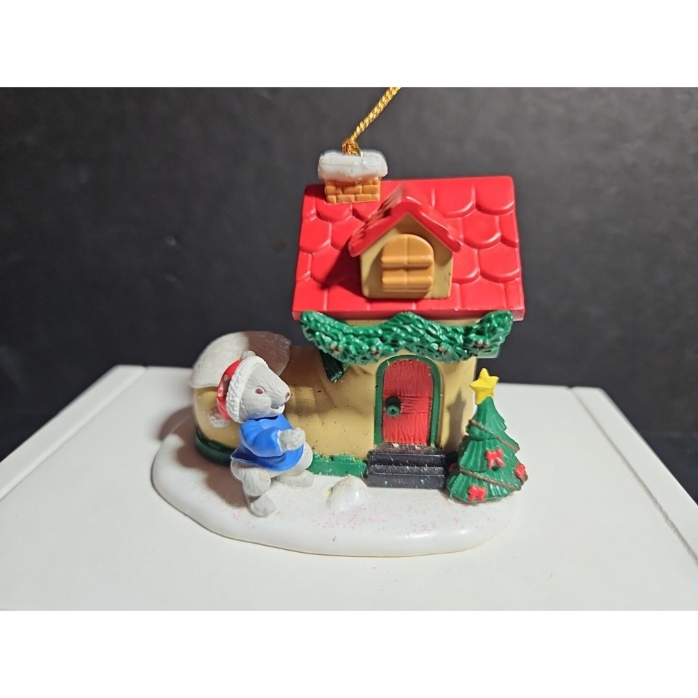 Westmar Vintage 1997 Christmas Mouse Boot Shoe House Ornament - 3" x 3"